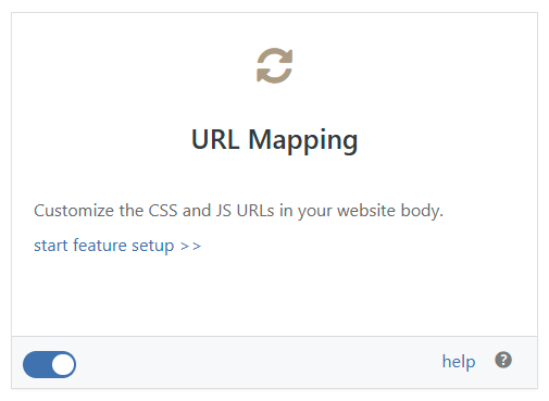 Activate URL Mapping
