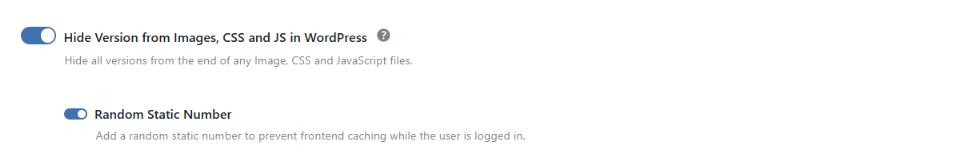 Activate the Version Hiding Feature in WP Ghost