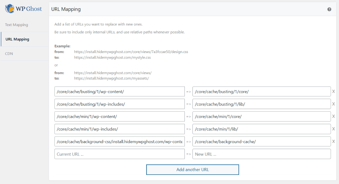 Hide WP Rocket Cache Path with WP Ghost