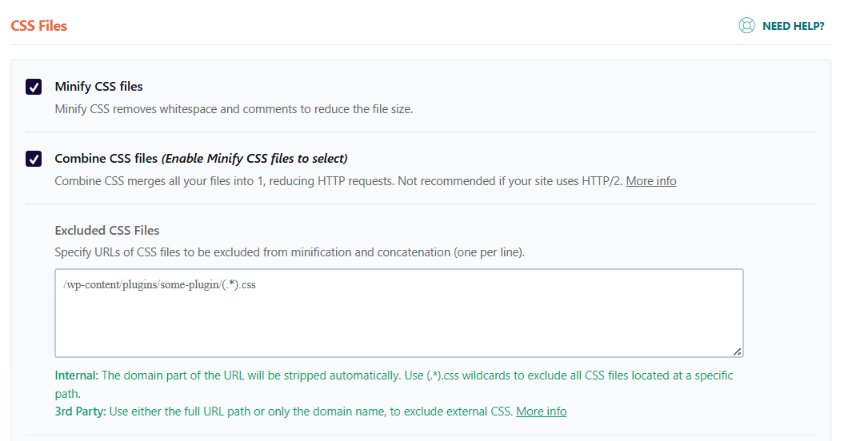 Combine the CSS Files