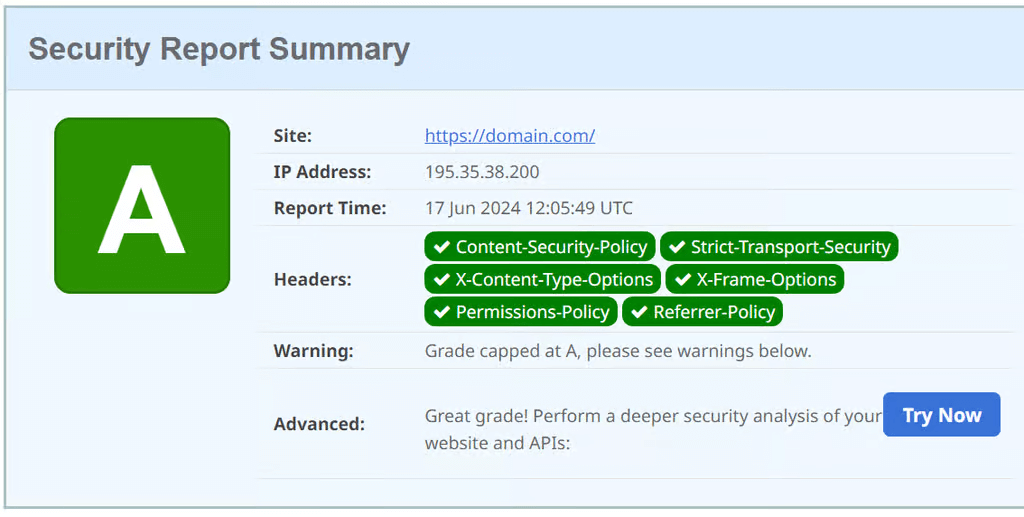 What are Security Headers