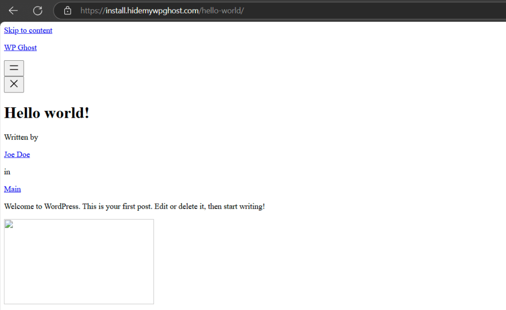 Theme Breaks or The Layout