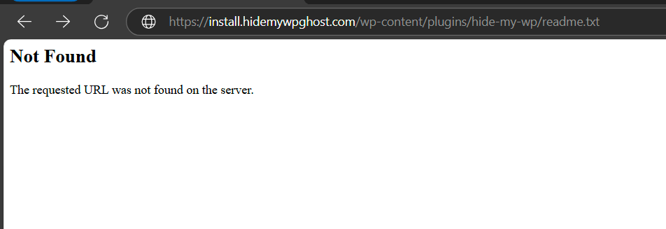 Hide the plugin's readme.txt files