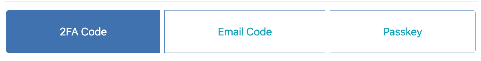 Two Factor - Select Code