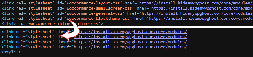 Hide IDs from META Tags Example