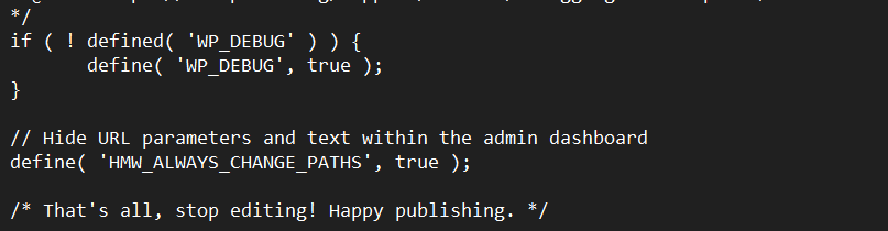 Rename Paths in Admin Mode